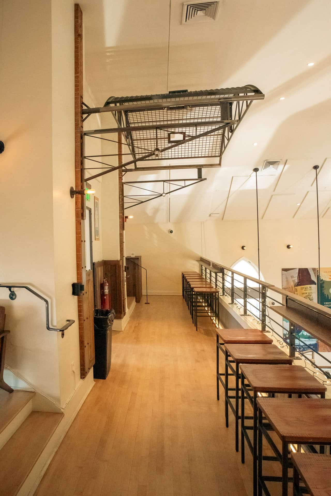 Space for catering buffet and additional seating