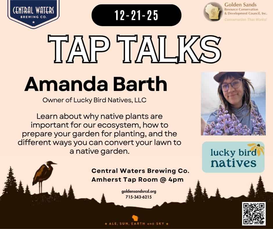 December tap talks poster