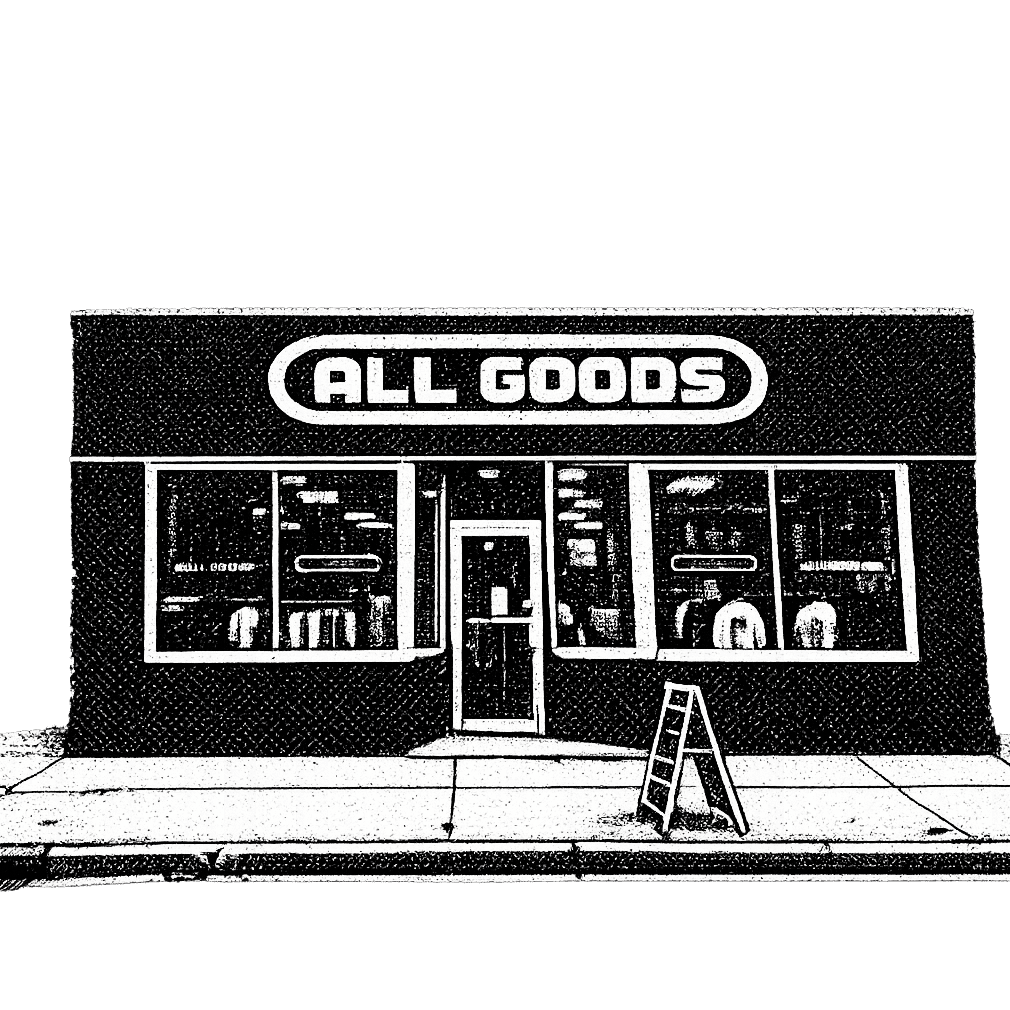 All Goods Vintage clothing shop