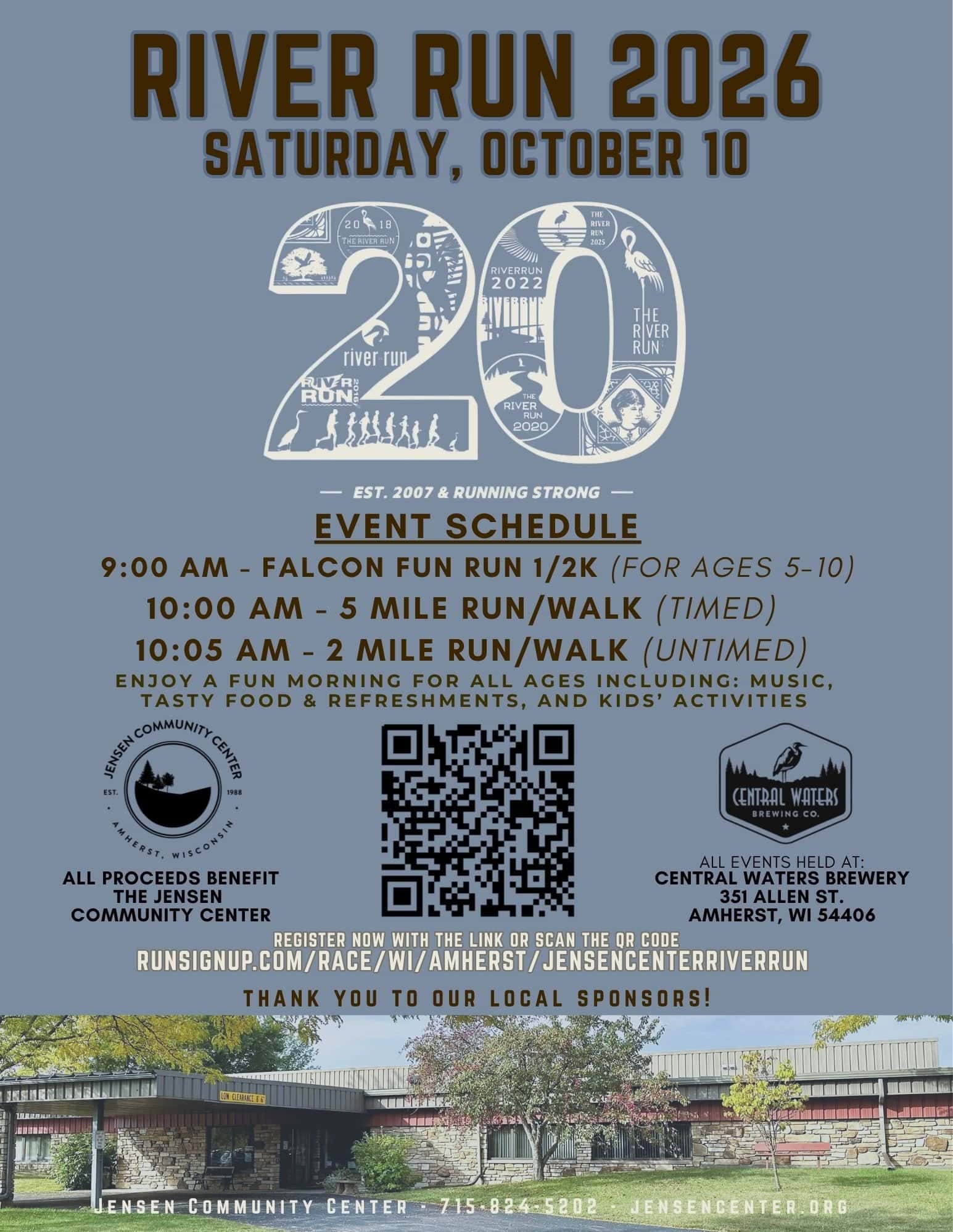2026 Black Gold River Run race poster